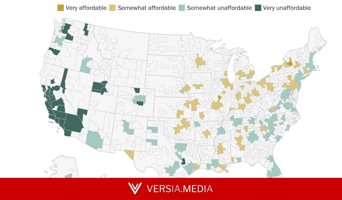Young buyers are priced out in most U.S. metros, Pew data shows